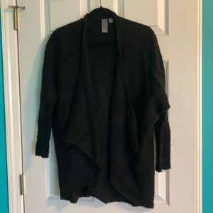 Black dolman cardigan small